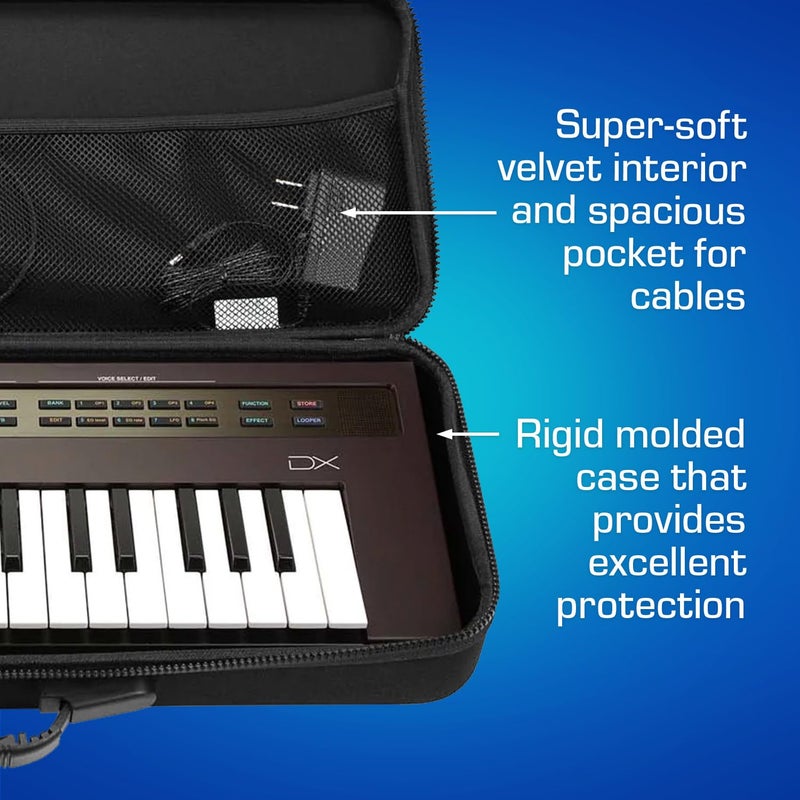ANALOG CASES Yamaha Reface Series & Arturia KeyStep 37 Case - Custom-Fitted Compact PULSE Hard Case for Travel - Image 3
